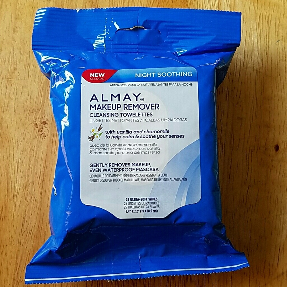 Almay makeup remover wipes